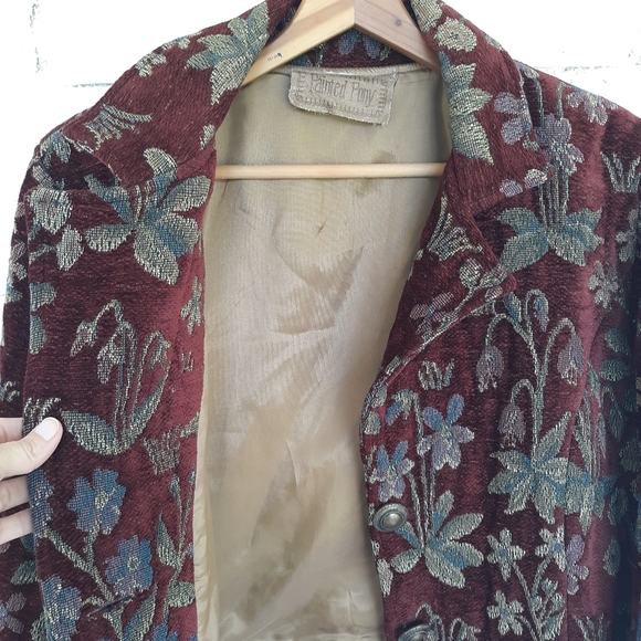 Vintage Painted Pony Tapestry Jacket size Medium - Picture 2 of 7